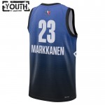 All-Star 2023 Trikot Team 1 Lauri Markkanen 23 Nike Blau Swingman - Kinder